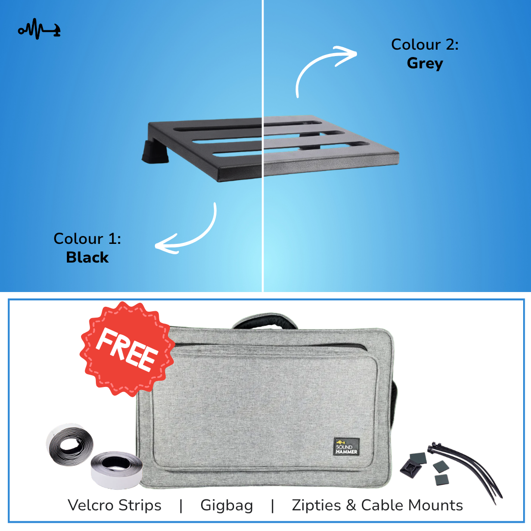 The Pedaller - Guitar Pedalboard 16" x 11"(FREE Gig Bag)