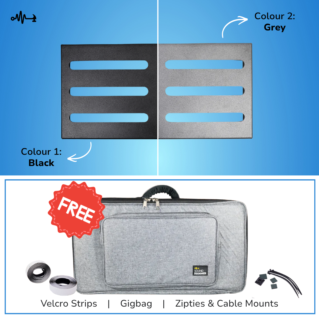 The Pedaller - Guitar Pedalboard 22" x 11"(FREE Gig Bag)