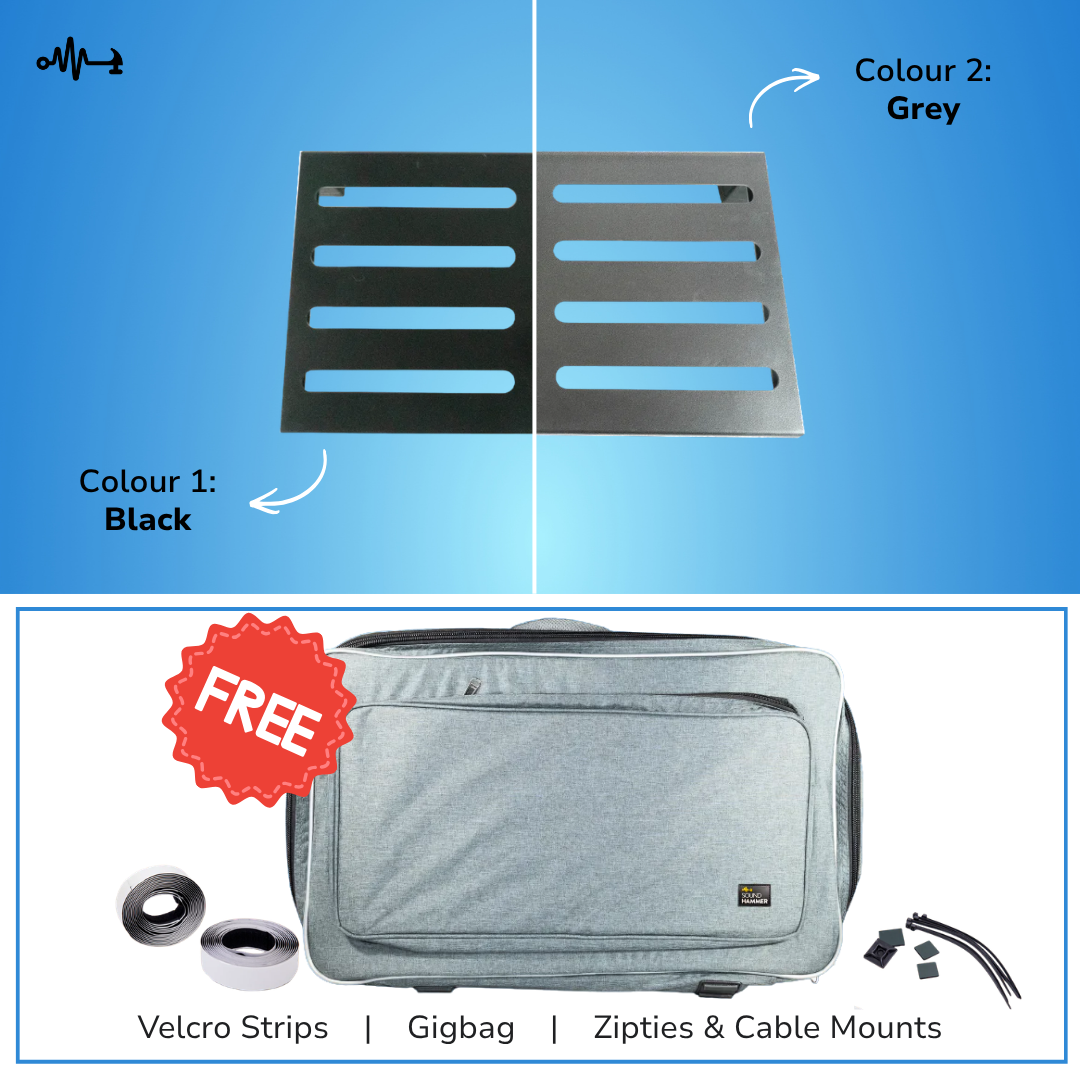 The Pedaller - Guitar Pedalboard 24" x 14"(FREE Gig Bag)