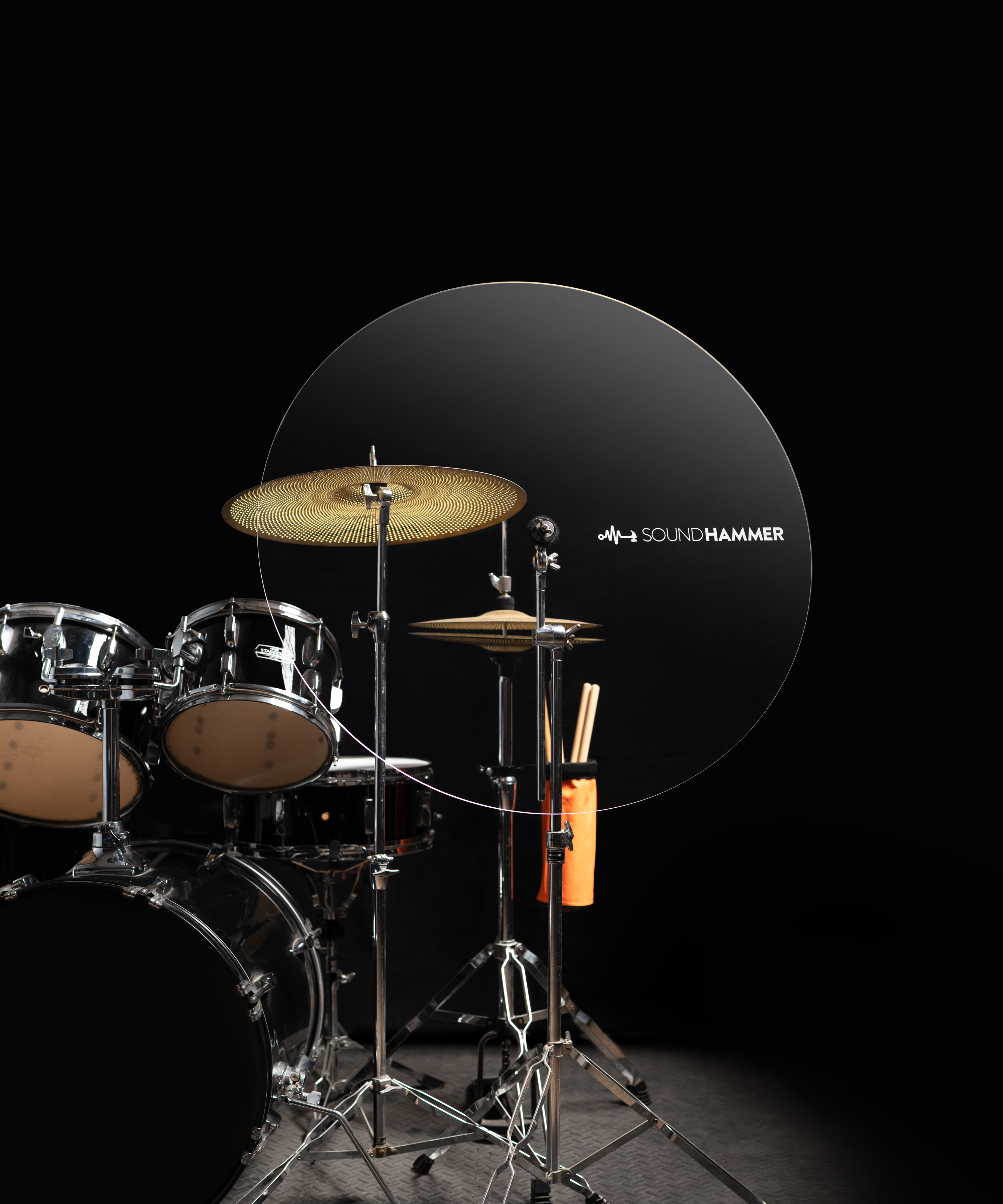 Precision Acrylic Drum Baffles | Portable Drum Shield Baffle