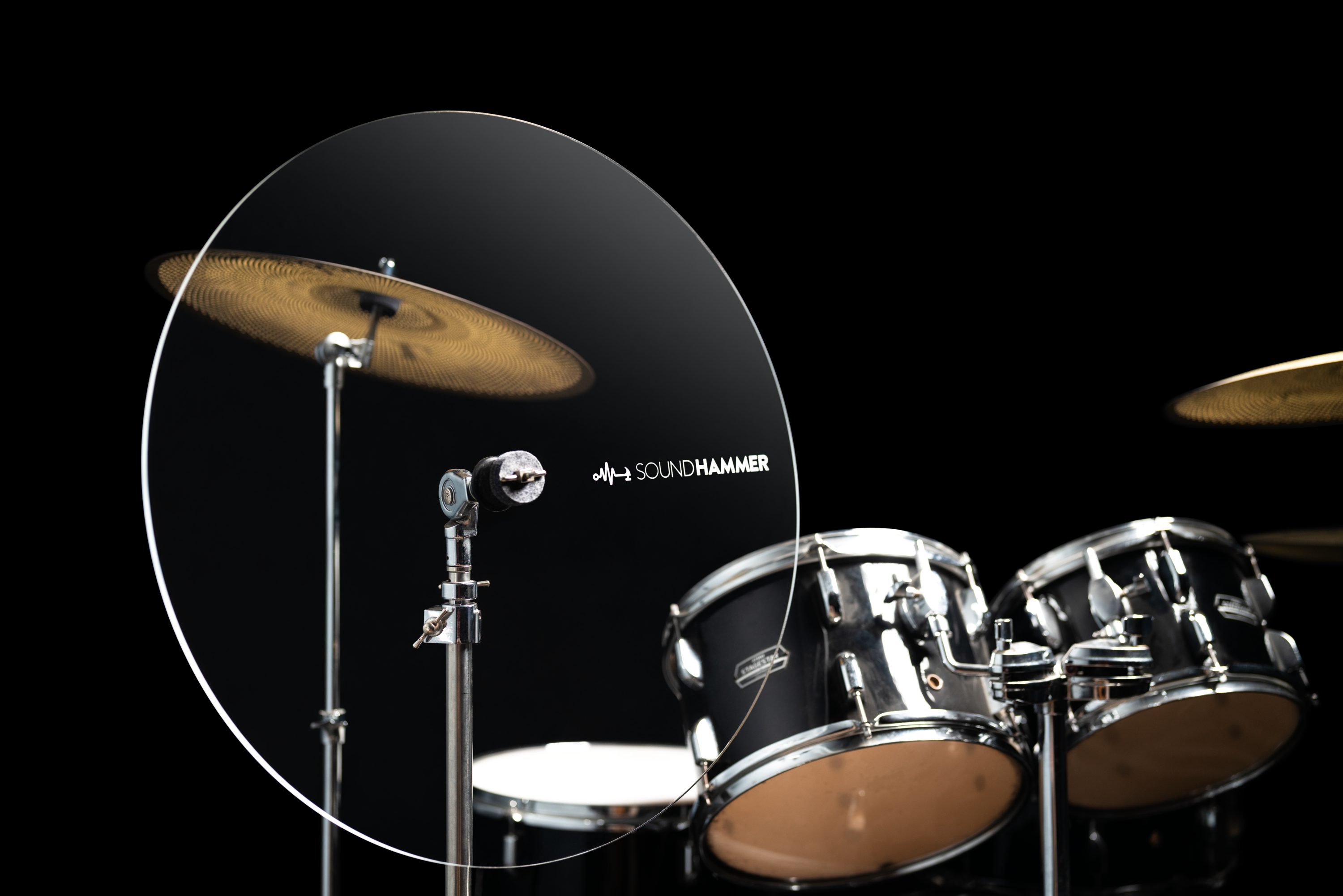 Precision Acrylic Drum Baffles | Portable Drum Shield Baffle