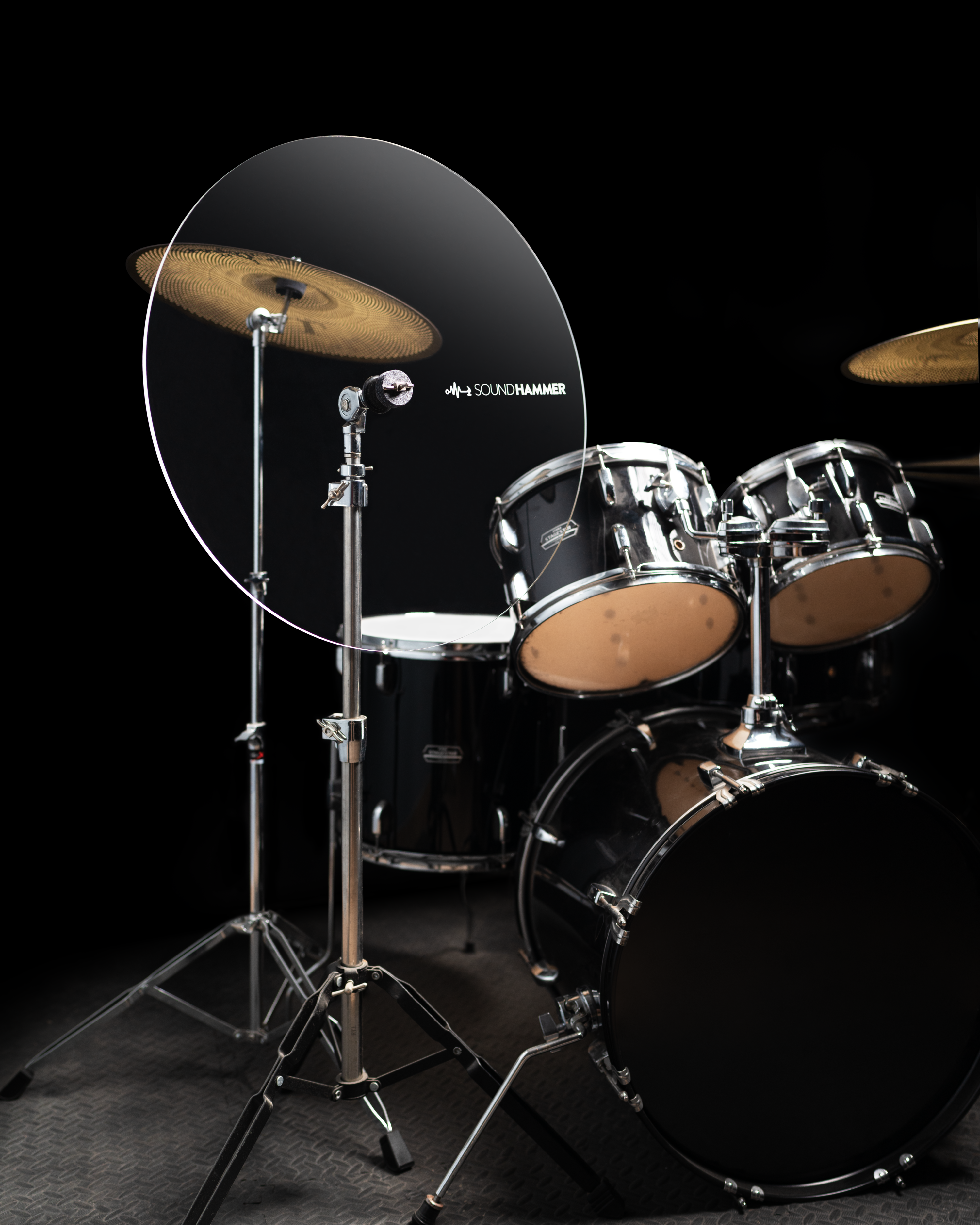 Precision Acrylic Drum Baffles | Portable Drum Shield Baffle